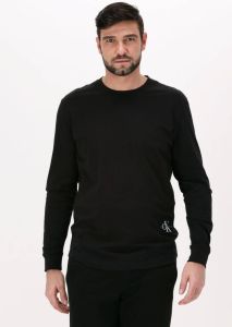 Calvin Klein Shirt met lange mouwen MONOLOGO BADGE LS ROUND HEM TEE