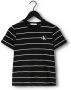 CALVIN KLEIN Jongens Polo's & T-shirts Print Sunreveal Stripe Ss Tshirt Zwart - Thumbnail 1