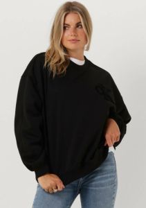 Calvin Klein Jeans Sweatshirt met labeldetail model 'CHENILLE'