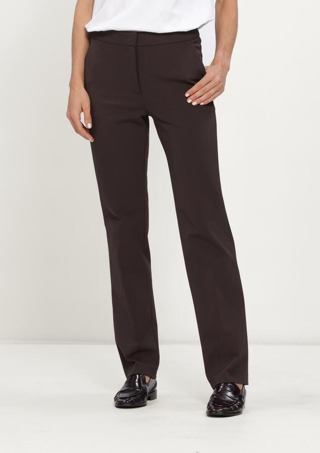 CAMBIO Dames Broeken Sugar Microstructure Superstretch Bruin