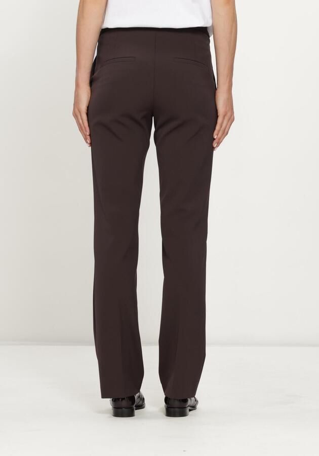 CAMBIO Dames Broeken Sugar Microstructure Superstretch Bruin - Foto 2