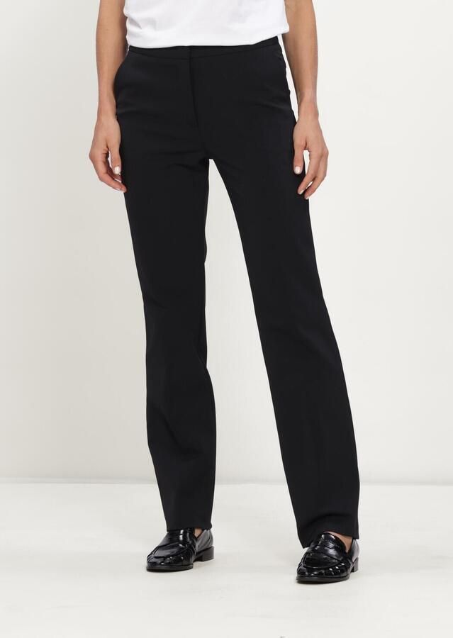 CAMBIO Dames Broeken Sugar Microstructure Superstretch Zwart