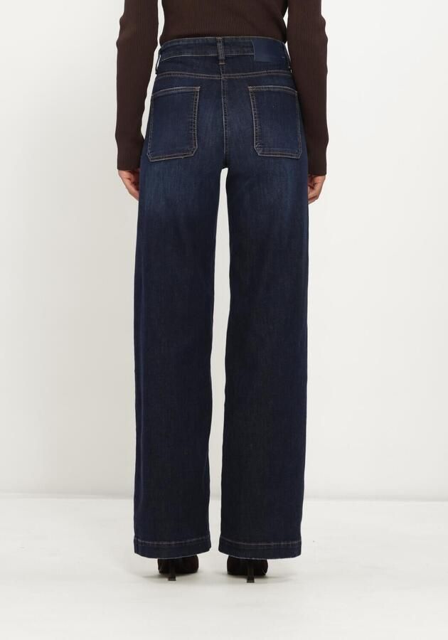 CAMBIO Dames Jeans Ada Patched Pocket Dark Hr Stretch Blue Denim Donkerblauw - Foto 2