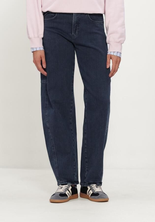 CAMBIO Dames Jeans Baggy Twisted Studio87 Donkerblauw