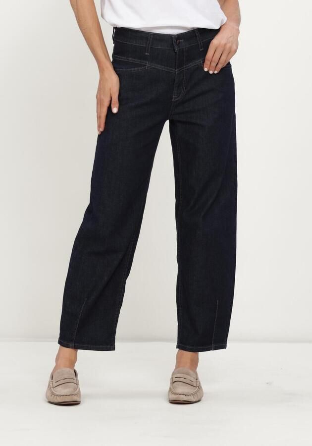 CAMBIO Dames Jeans Elin Dark Hr Stretch Blue Denim Donkerblauw