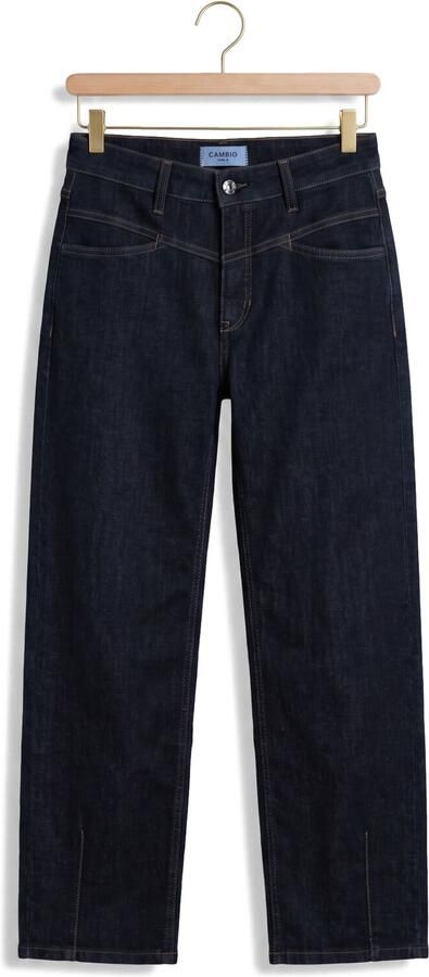 CAMBIO Dames Jeans Elin Dark Hr Stretch Blue Denim Donkerblauw - Foto 4
