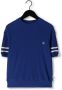 CARLIJNQ Jongens Polo's & T-shirts Marbles Sweater Short Sleeve Wt Embroidery + Taping Donkerblauw - Thumbnail 1