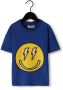 CARLIJNQ Jongens Polo's & T-shirts Smilies Crewneck Donkerblauw - Thumbnail 1