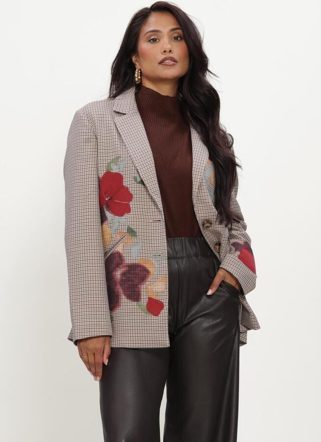 CAROLINE BISS Dames Blazers 4839 Beige