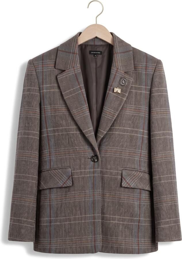 CAROLINE BISS Dames Blazers 4872 Taupe - Foto 2