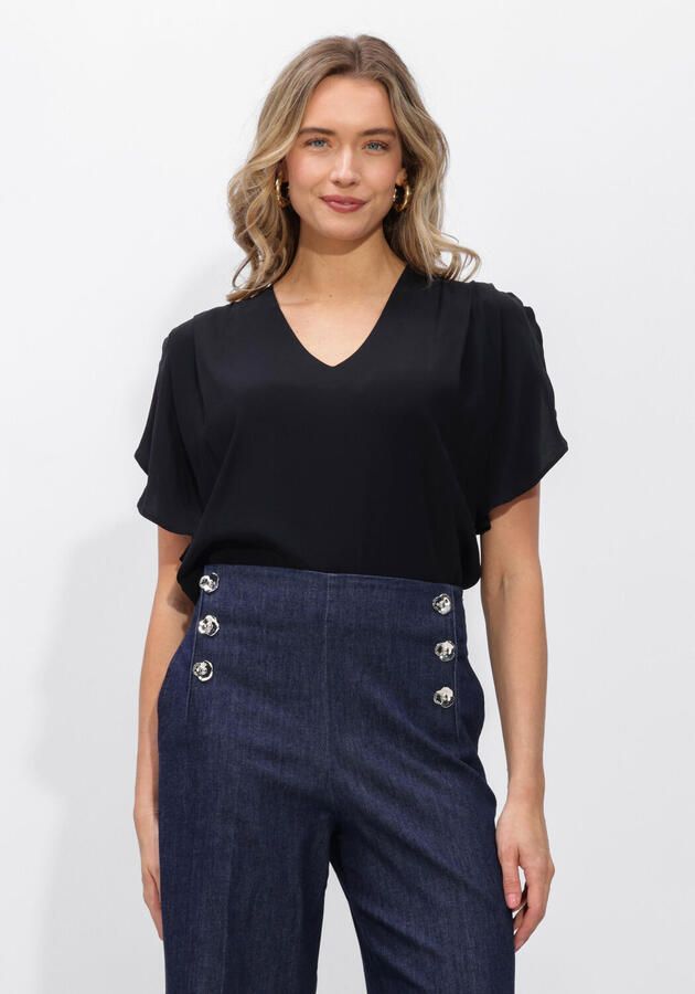 CAROLINE BISS Dames Blouses 1605 Zwart
