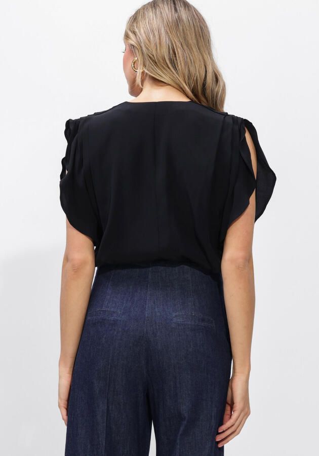CAROLINE BISS Dames Blouses 1605 Zwart - Foto 3