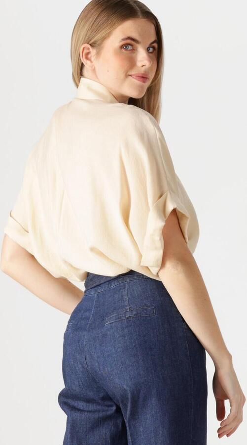 CAROLINE BISS Dames Blouses 1656 Ecru - Foto 3