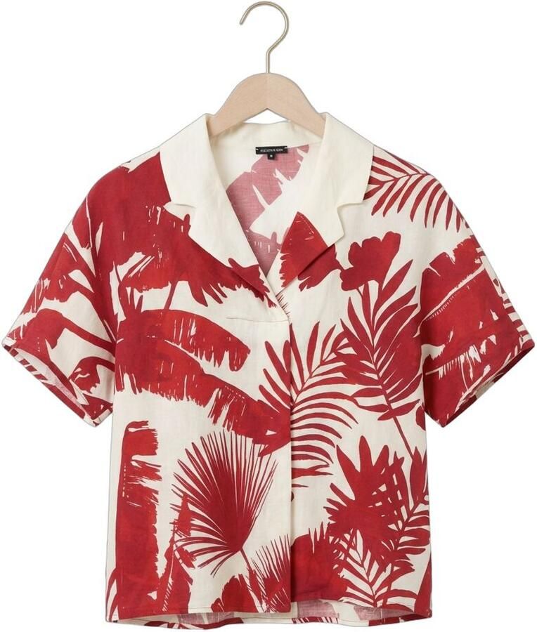 CAROLINE BISS Dames Blouses 1690 Rood - Foto 2