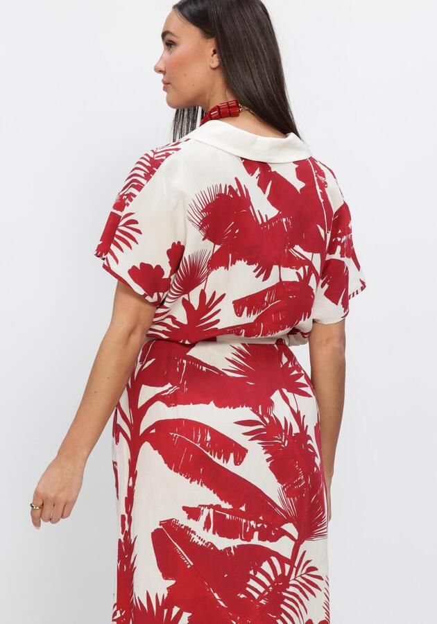 CAROLINE BISS Dames Blouses 1690 Rood - Foto 4
