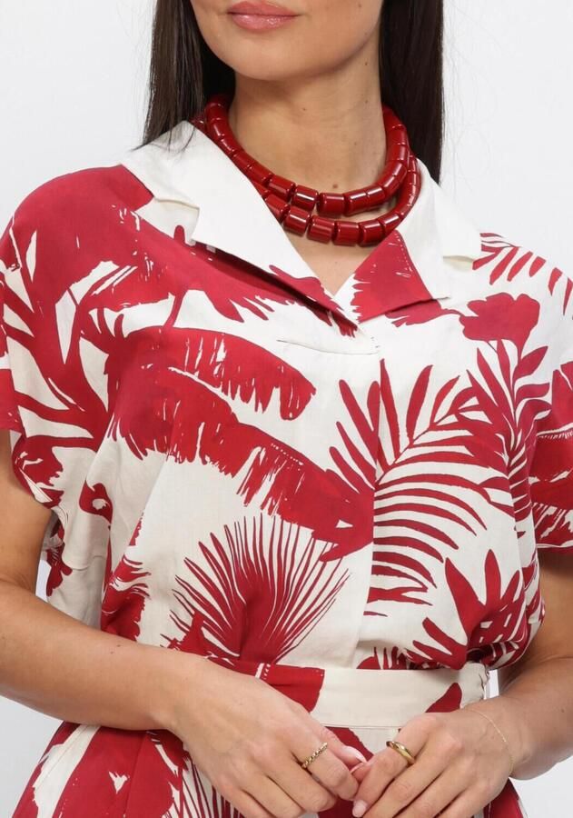 CAROLINE BISS Dames Blouses 1690 Rood - Foto 3