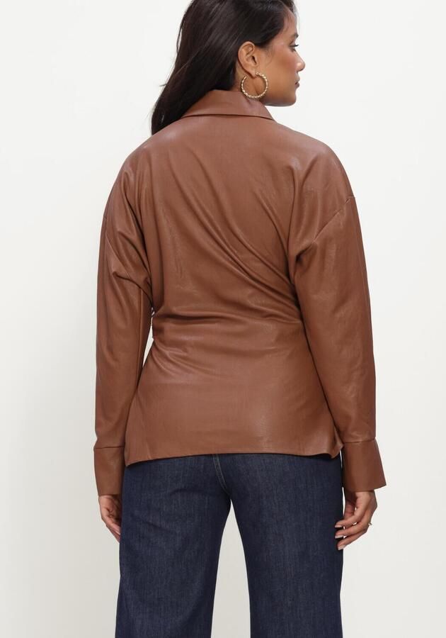 CAROLINE BISS Dames Blouses 4605 Bruin - Foto 3