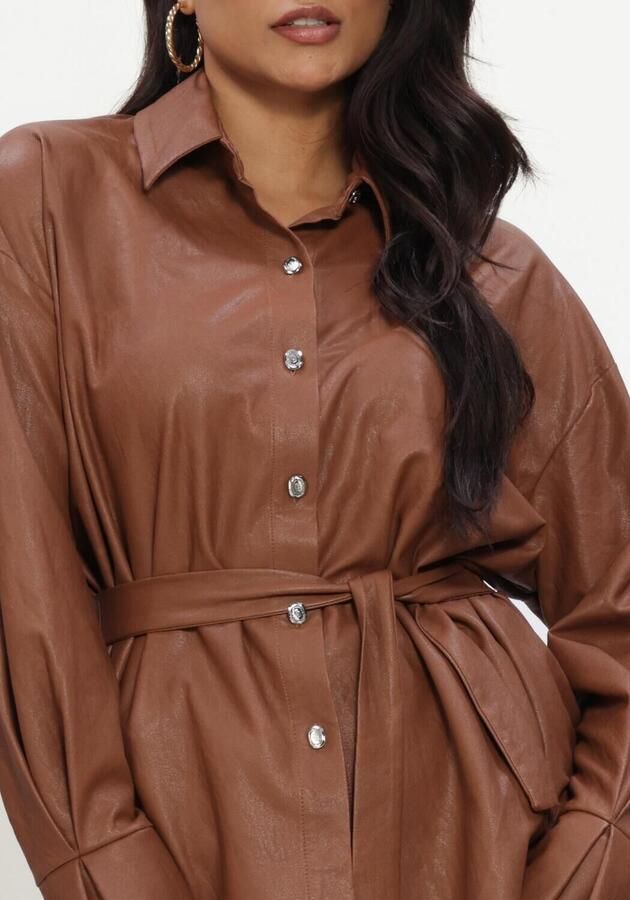 CAROLINE BISS Dames Blouses 4605 Bruin - Foto 4