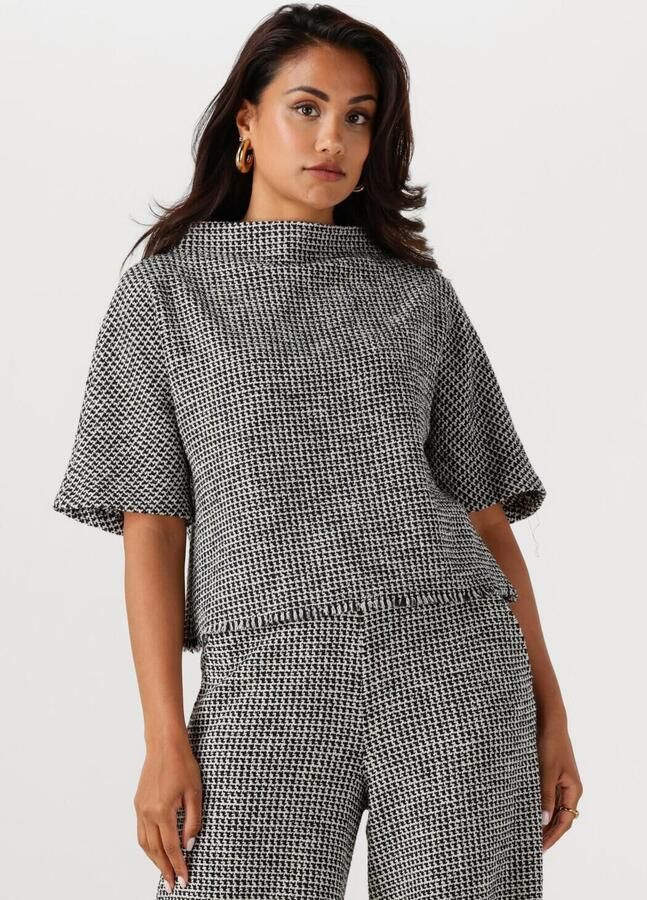 CAROLINE BISS Dames Blouses 4608 Zwart - Foto 4