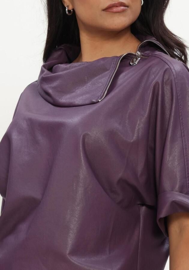 CAROLINE BISS Dames Blouses 4609 Paars - Foto 4