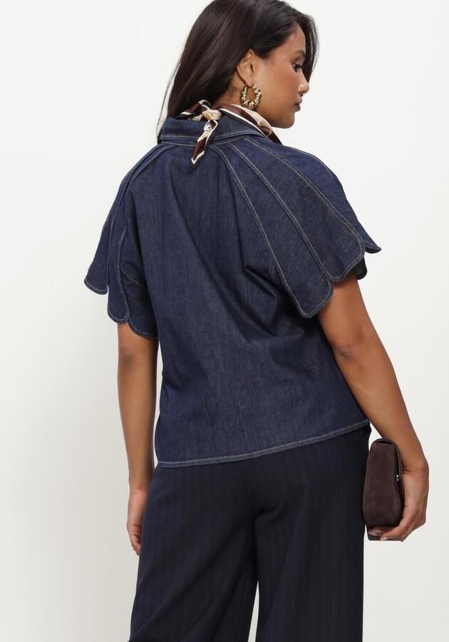 CAROLINE BISS Dames Blouses 4615 Donkerblauw - Foto 2