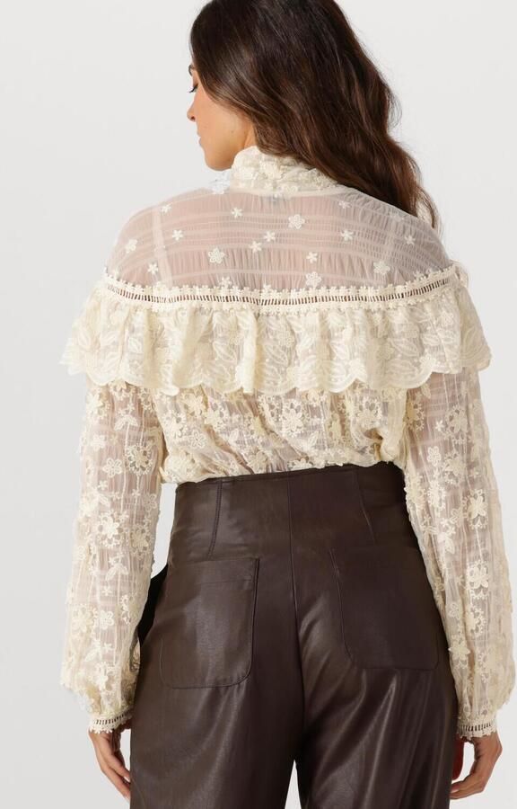 CAROLINE BISS Dames Blouses 4617 Ecru - Foto 3