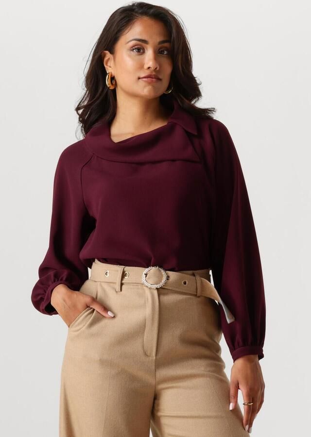 CAROLINE BISS Dames Blouses 4674 Bordeaux - Foto 4