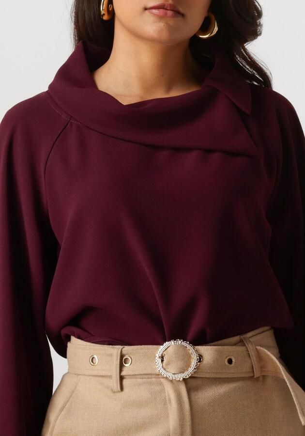 CAROLINE BISS Dames Blouses 4674 Bordeaux - Foto 3