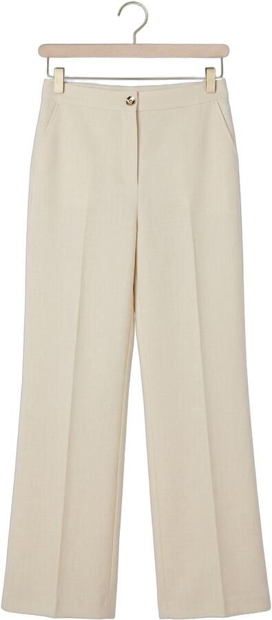 CAROLINE BISS Dames Broeken 1531 Creme - Foto 4