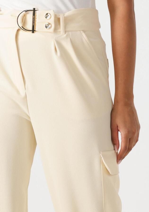 Caroline Biss Broek 1537 Stijlvolle Broek Beige Dames