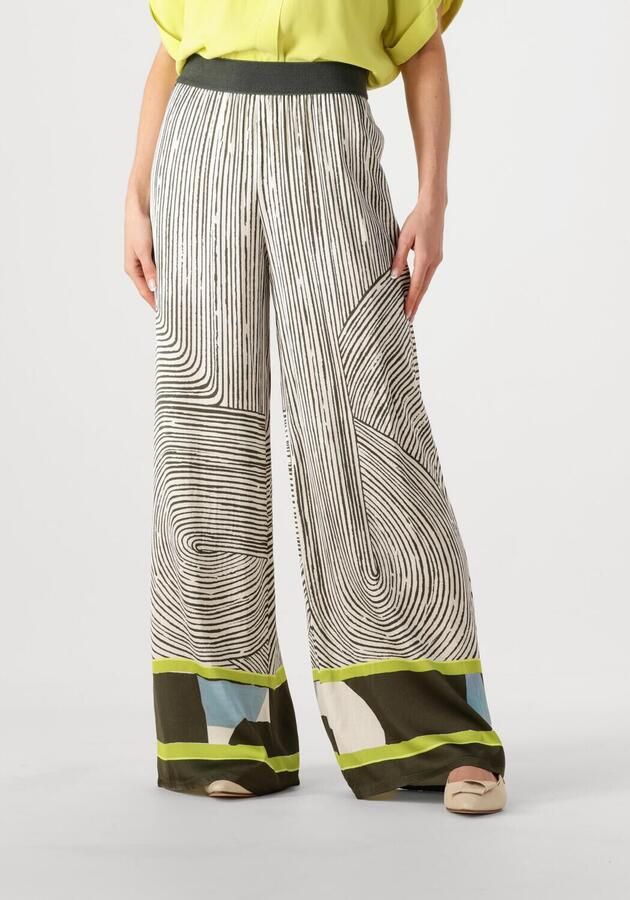 CAROLINE BISS Dames Broeken 1555 Groen - Foto 4