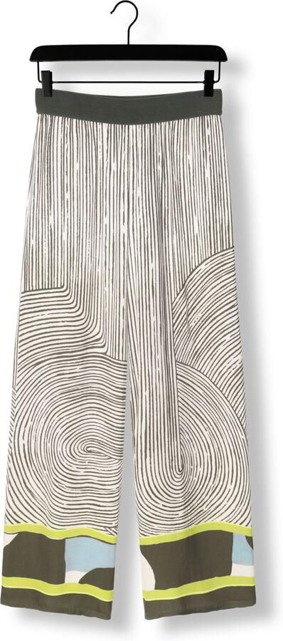 CAROLINE BISS Dames Broeken 1555 Groen - Foto 3