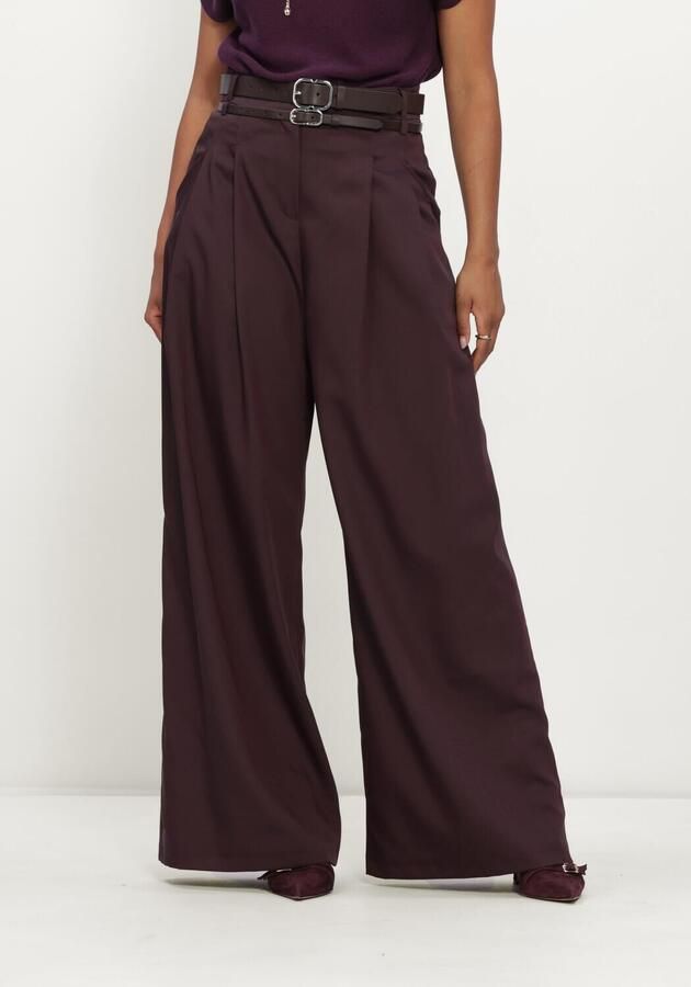 CAROLINE BISS Dames Broeken 4551 Bordeaux