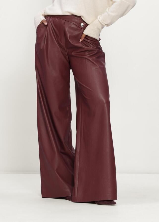 CAROLINE BISS Dames Broeken 4573 Bordeaux