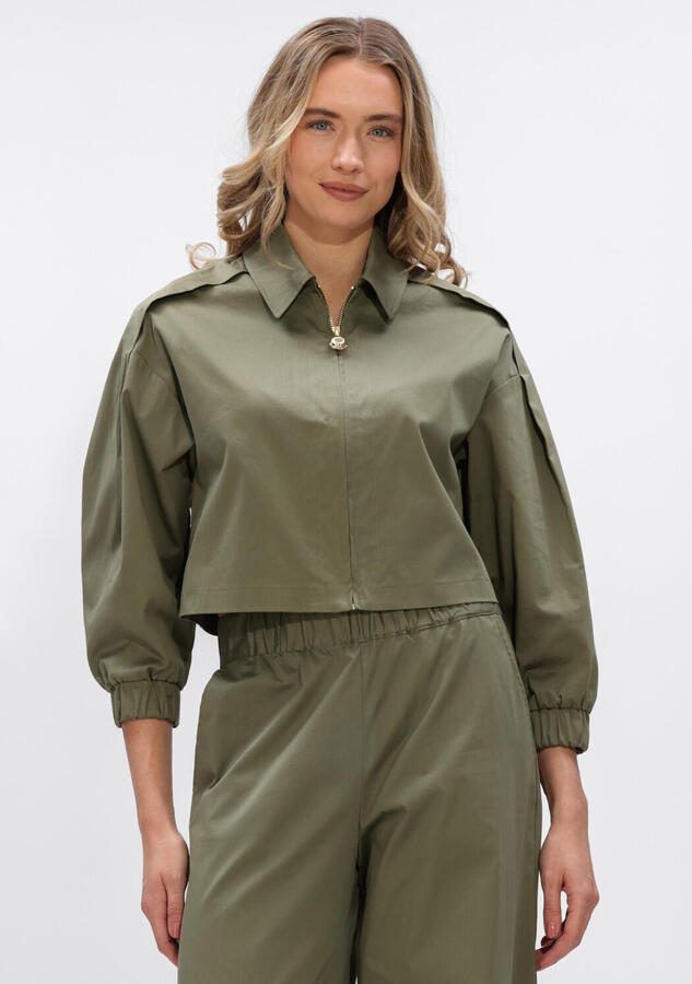 CAROLINE BISS Dames Jassen 1825 Khaki