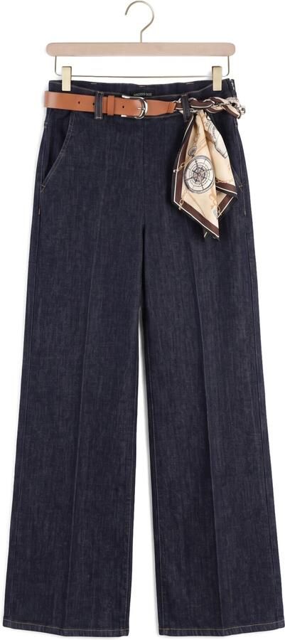 CAROLINE BISS Dames Jeans 4516 Donkerblauw - Foto 4