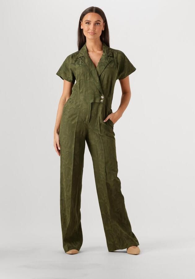 CAROLINE BISS Dames Jumpsuits 1541 Olijf - Foto 4