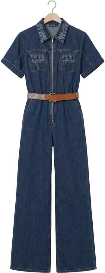 CAROLINE BISS Dames Jumpsuits 1597 Blauw - Foto 4