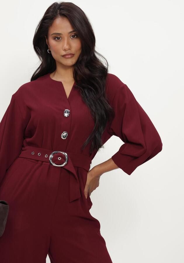 CAROLINE BISS Dames Jumpsuits 4581 Bordeaux - Foto 3
