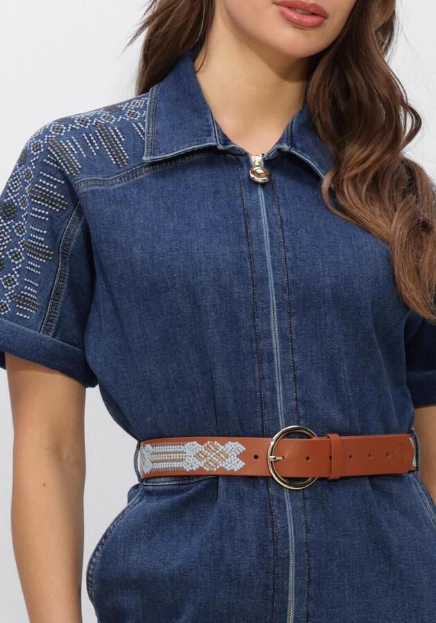 CAROLINE BISS Dames Jurken 1196 Blauw - Foto 3