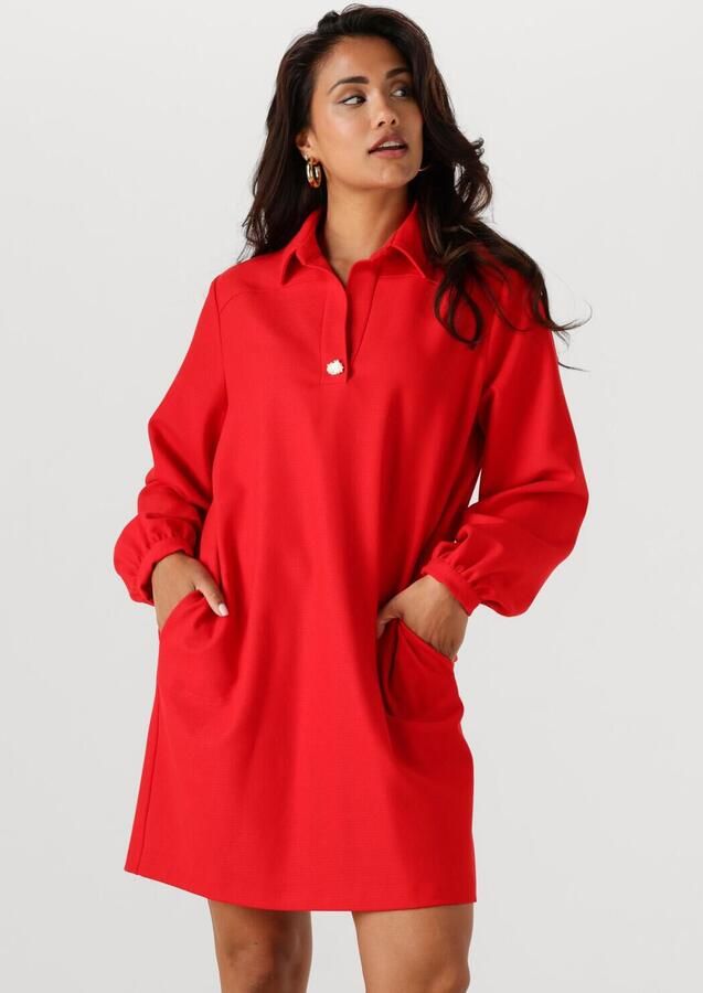 CAROLINE BISS Dames Jurken 4175 Rood - Foto 4