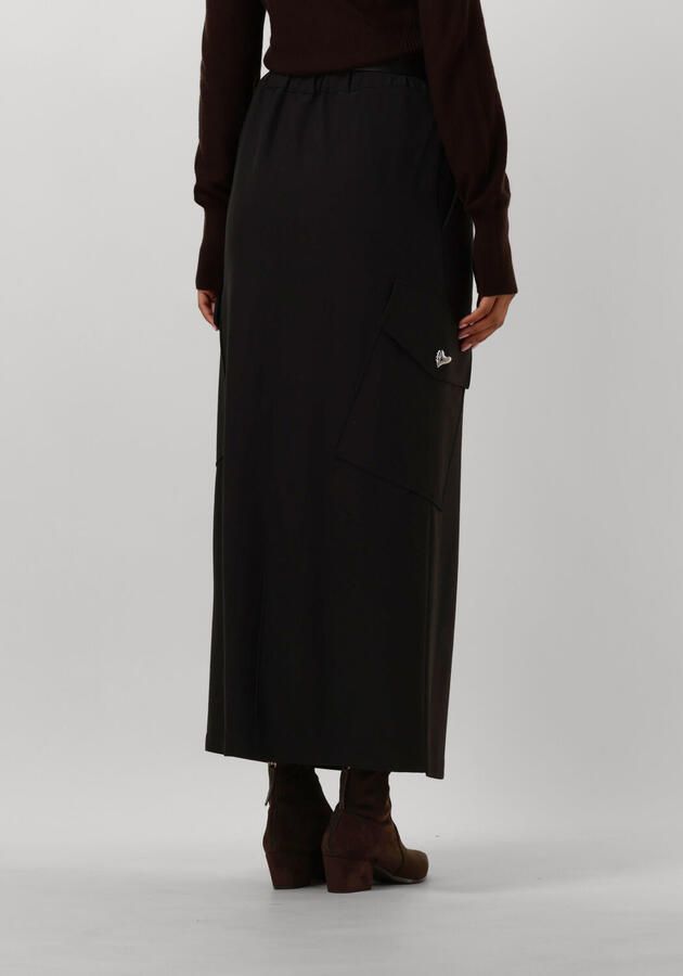 Caroline Biss Elegante Midi Rok Black Dames