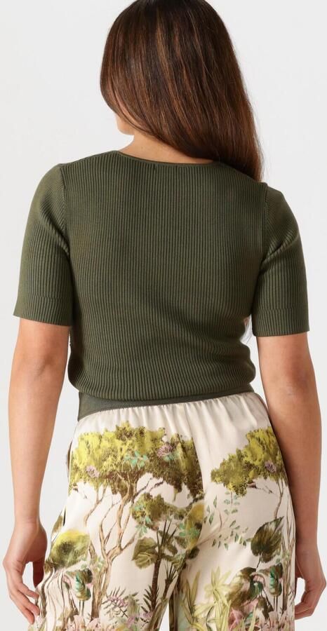 Caroline Biss Stijlvolle Pullover met Pull Detail Green Dames - Foto 3