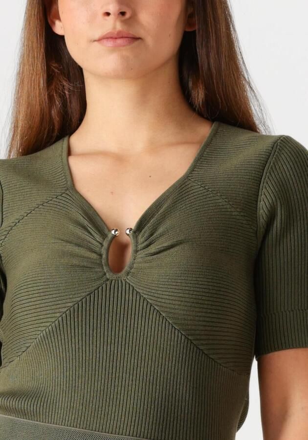 Caroline Biss Stijlvolle Pullover met Pull Detail Green Dames - Foto 2