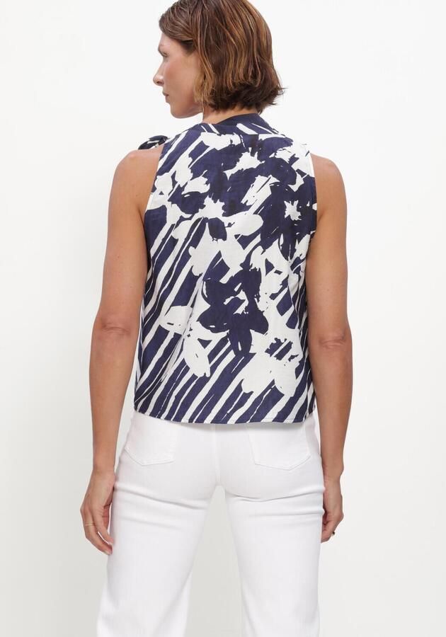 CAROLINE BISS Dames Tops & T-shirts 1673 Donkerblauw - Foto 2