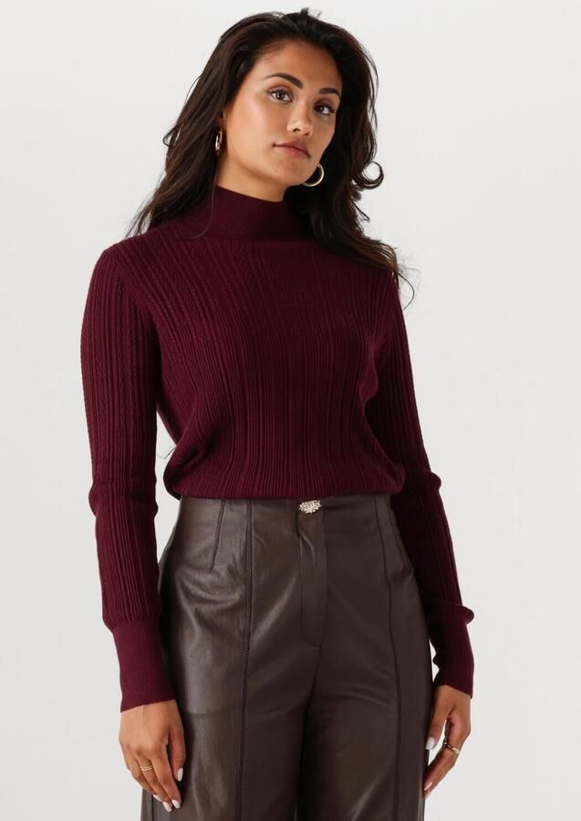 CAROLINE BISS Dames Truien & Vesten 4200 Bordeaux - Foto 4