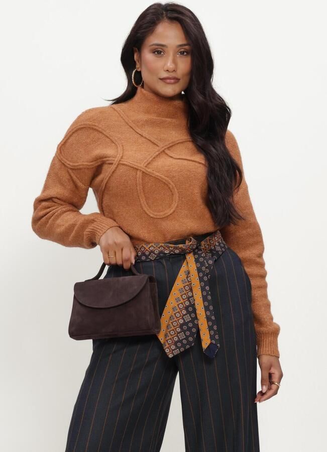 CAROLINE BISS Dames Truien & Vesten 4235 Camel