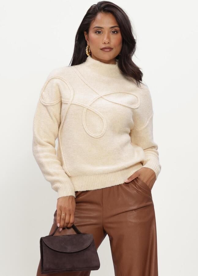 CAROLINE BISS Dames Truien & Vesten 4235 Creme