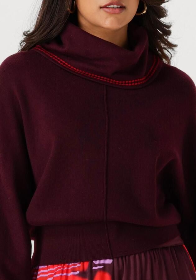 CAROLINE BISS Dames Truien & Vesten 4241 Bordeaux - Foto 2
