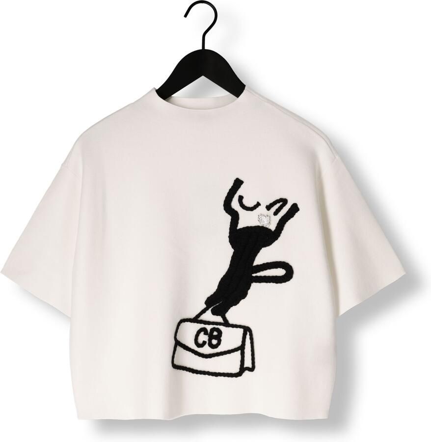 CAROLINE BISS Dames Truien & Vesten 4244 Wit